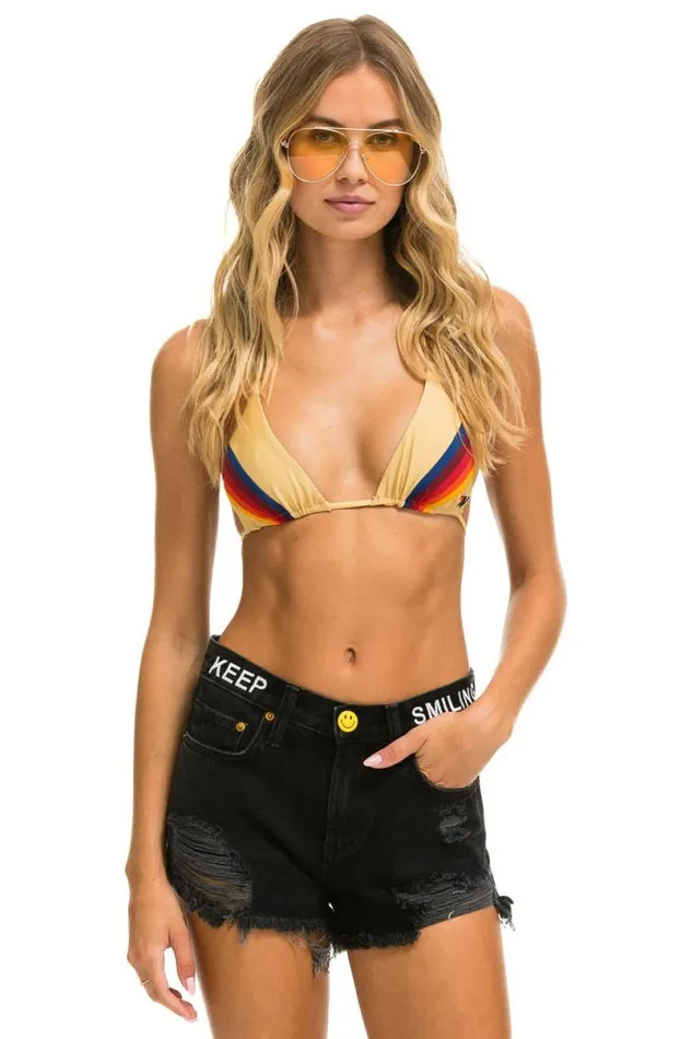 Mid Rise Boyfriend Cutoff Keep Smiling Jean Shorts 8211 Vintage Black WomenMen Aviator Nation Denim