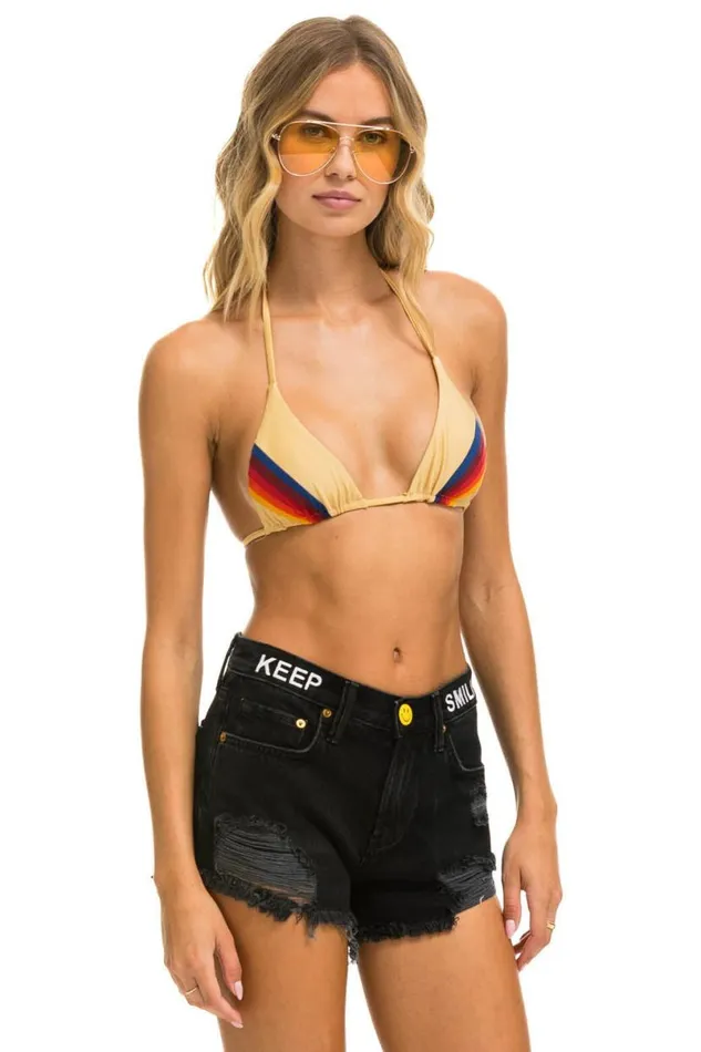 Mid Rise Boyfriend Cutoff Keep Smiling Jean Shorts 8211 Vintage Black WomenMen Aviator Nation Denim