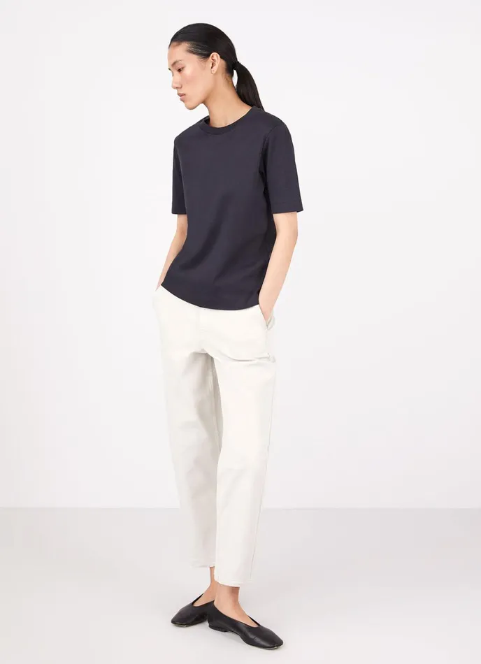 Mid Sleeve Tshirt Black Women SUNSPEL Tshirts and Tops