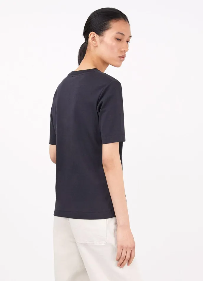 Mid Sleeve Tshirt Black Women SUNSPEL Tshirts and Tops