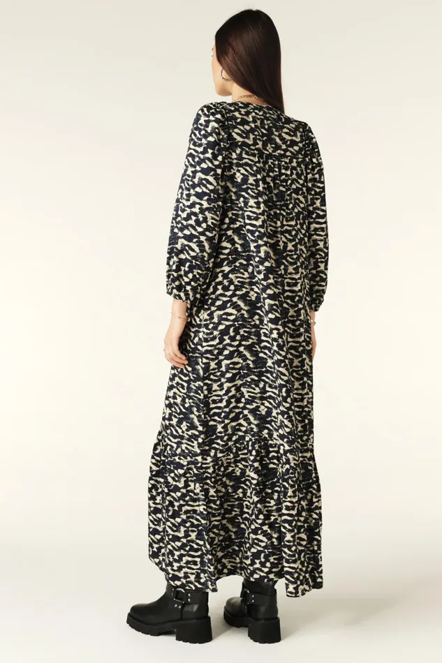 Midaxi Dress Agatha Blue Women Baandsh Dresses