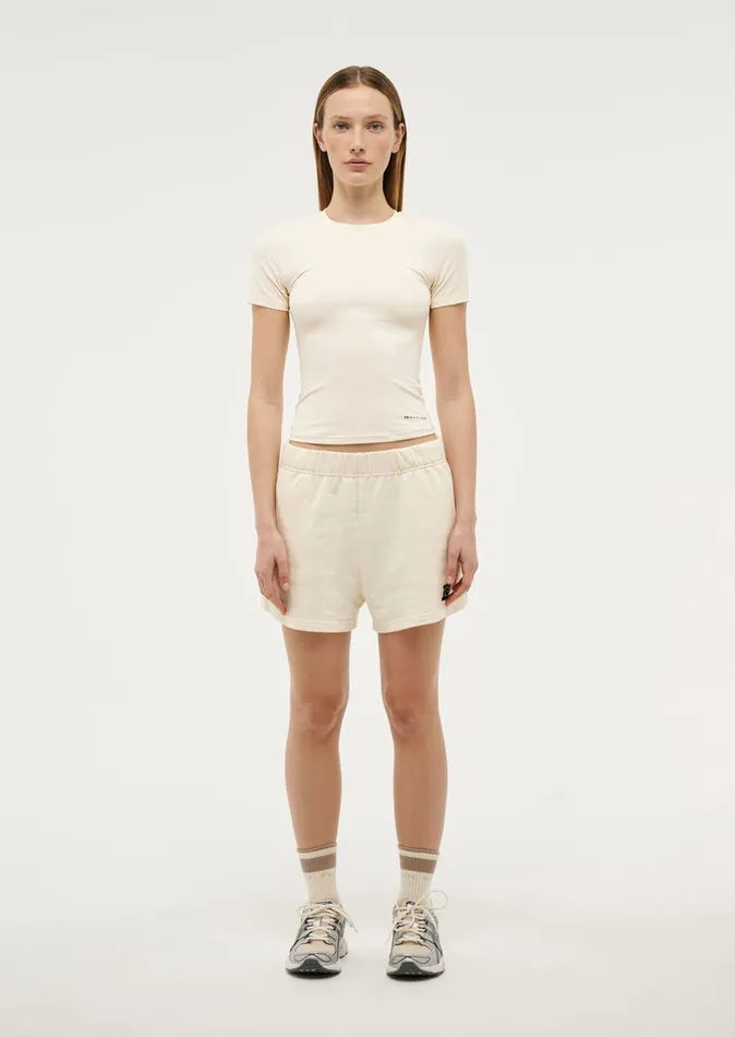 MILLENIUM SHORT IN WHISPER WHITE Women Loungewear PE Nation
