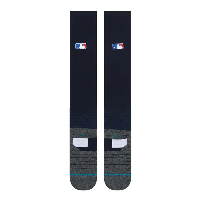 Mlb Diamond Pro Otc Socks Dark Navy Blue Men Stance Over The Calf