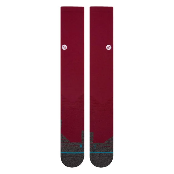 Mlb Diamond Pro Otc Socks Maroon Women Stance Over The Calf