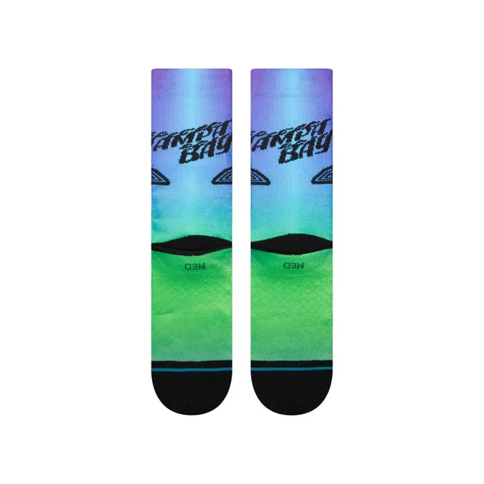 Mlb Tampa Bay Rays 2024 City Connect Crew Socks Tampa Bay Rays 8211 Blue MenWomen Stance Crew