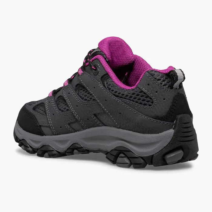 Moab 3 Low Lace Shoe Graniteberry Kids Merrell Boots Moab 3 Low Lace Shoe Graniteberry Kids Merrell Boots