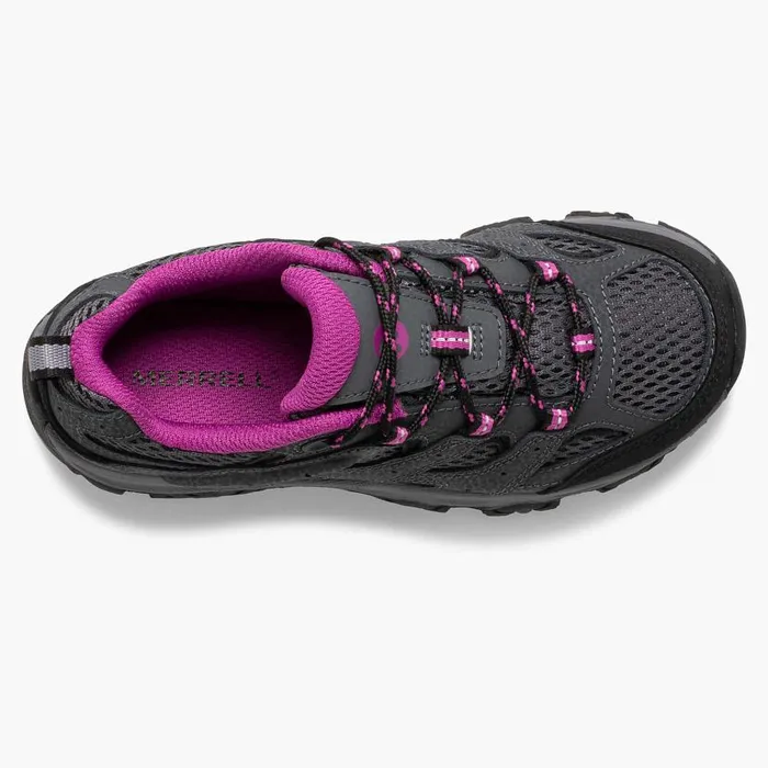 Moab 3 Low Lace Shoe Graniteberry Kids Merrell Boots Moab 3 Low Lace Shoe Graniteberry Kids Merrell Boots