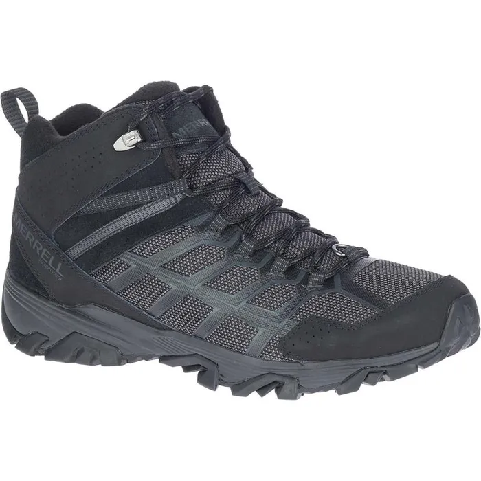 Moab FST 3 Thermo Mid Waterproof Black Men Merrell Boots Moab FST 3 Thermo Mid Waterproof Black Men Merrell Boots