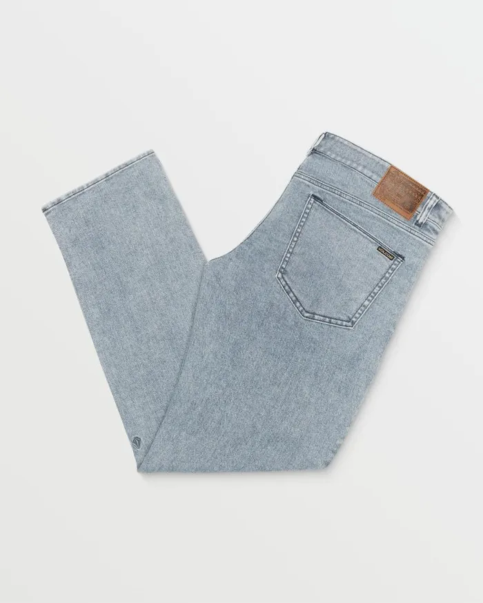 Modown Relaxed Fit Tapered Jeans 8211 Ash Mens Volcom Jeans