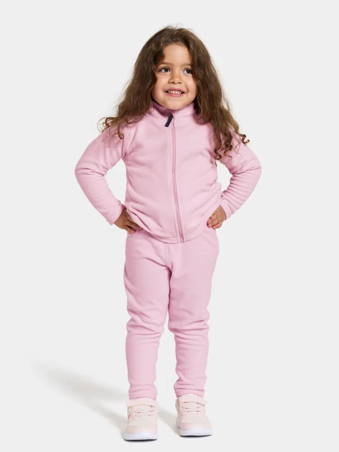 Monte Kid039s FullZip 10 Orchid Pink Kids Didriksons Fleece and Midlayers