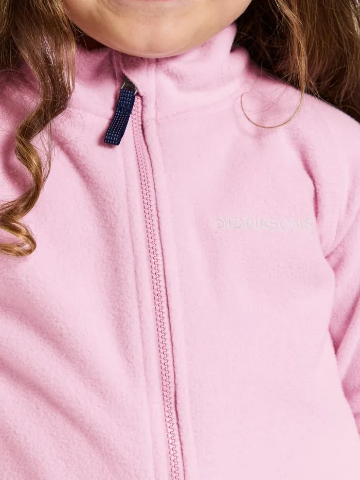 Monte Kid039s FullZip 10 Orchid Pink Kids Didriksons Fleece and Midlayers