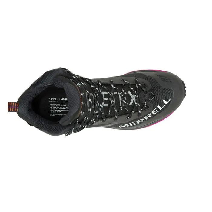 MTL Thermo Rogue 4 Mid GORETEX Black Multi Men Merrell Boots