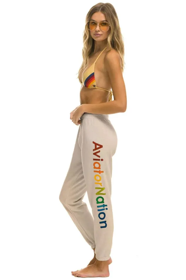 Nashville Sweatpants 8211 Sand Women Aviator Nation Sweatpants