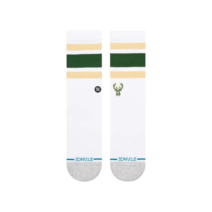 Nba 2024 Tube Crew Socks Milwaukee Bucks MenWomen Stance Crew