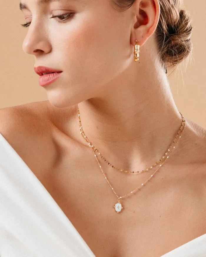 NECKLACE ECRU MARVIN Shop Grace and Mila Jewellery
