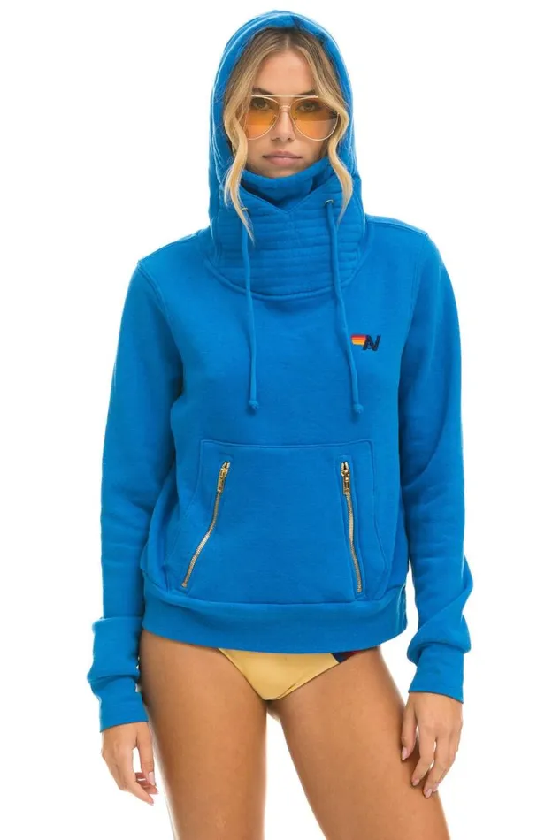Ninja Pullover Hoodie 8211 Ocean WomenMen Aviator Nation Hoodies