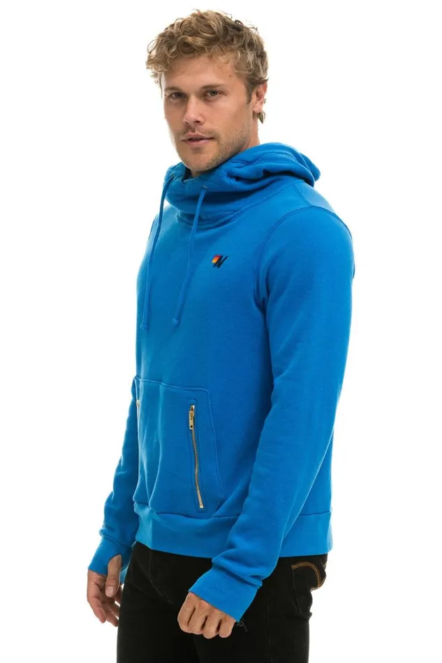 Ninja Pullover Hoodie 8211 Ocean WomenMen Aviator Nation Hoodies