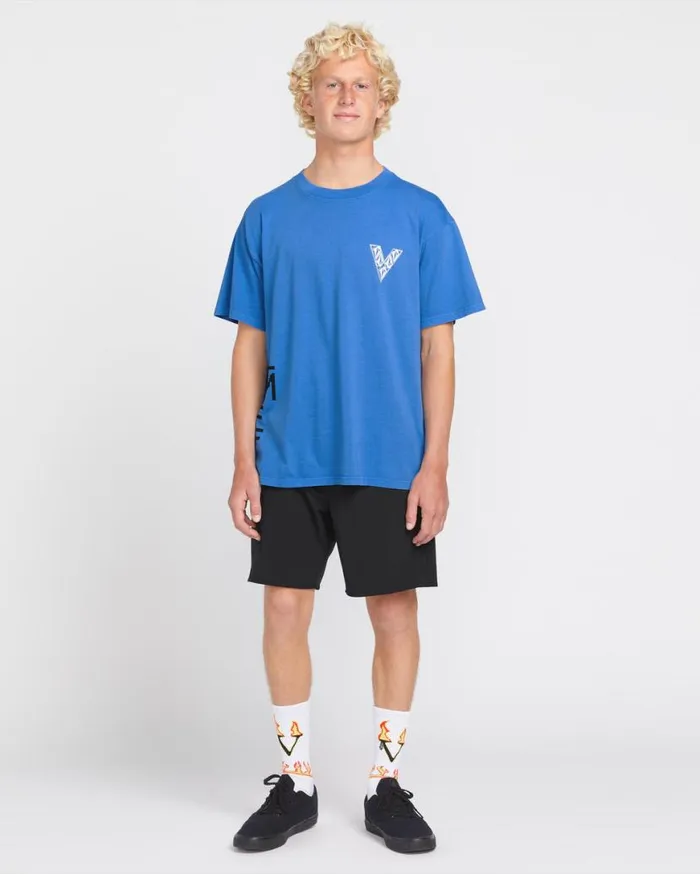 Nomoly Hybrid Shorts 8211 Black Mens Volcom Shorts