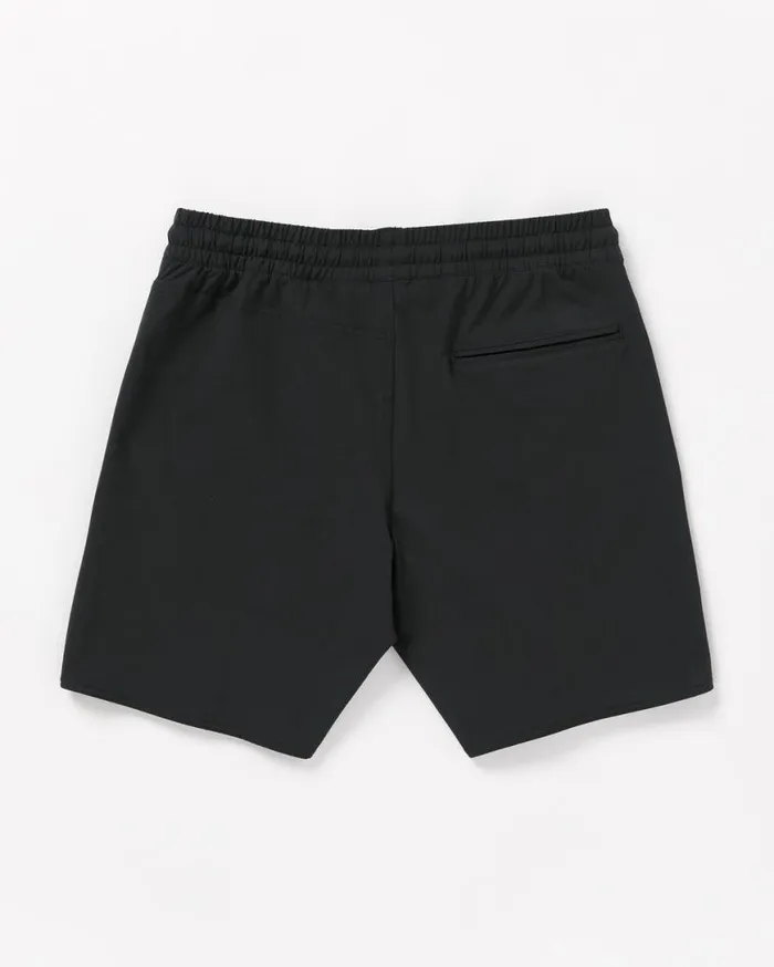 Nomoly Hybrid Shorts 8211 Black Mens Volcom Shorts