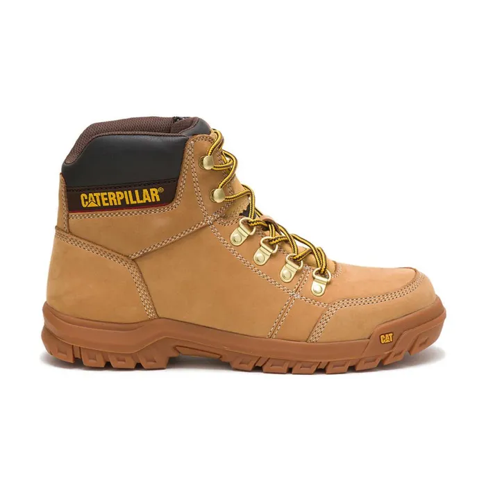 Outline Work Boot Honey Reset Men Cat Footwear Boots