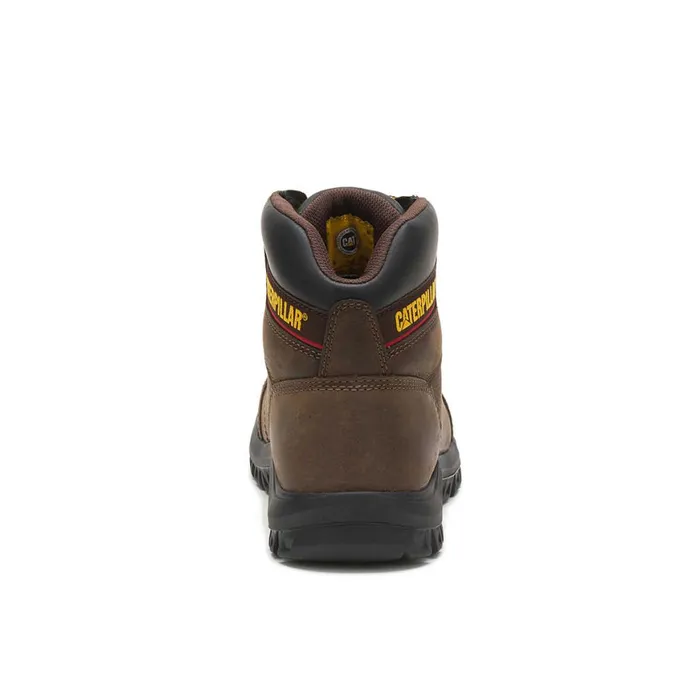 Outline Work Boot Seal Brown Men Cat Footwear Soft Toe