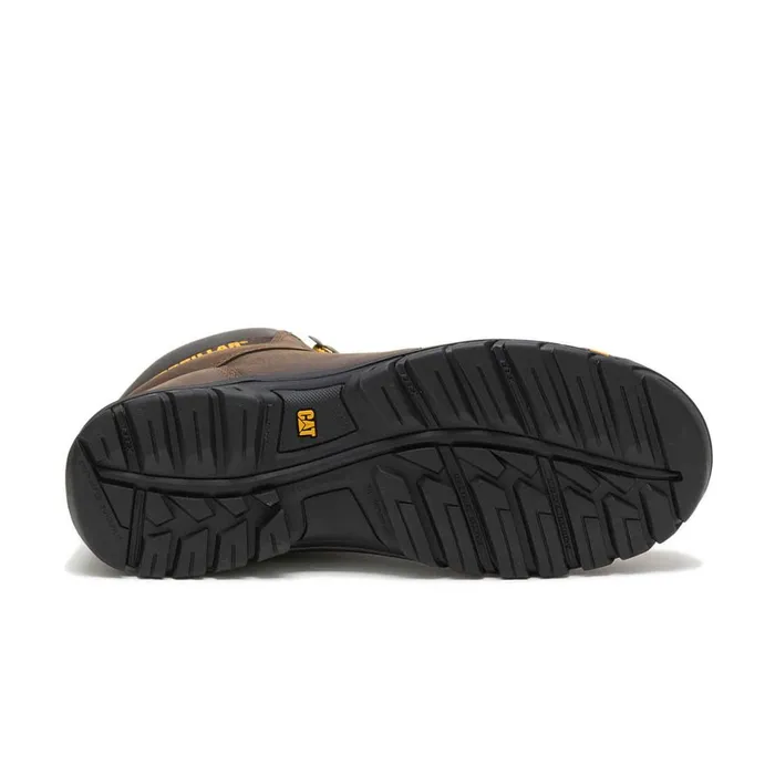 Outline Work Boot Seal Brown Men Cat Footwear Soft Toe