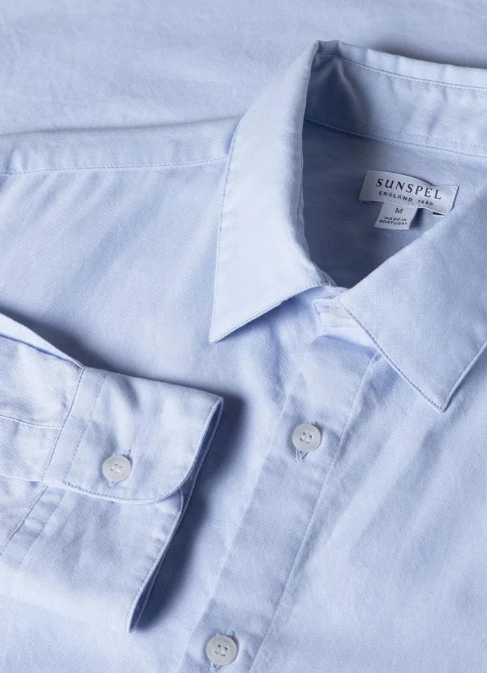 Oxford Shirt Light Blue Men SUNSPEL Shirts