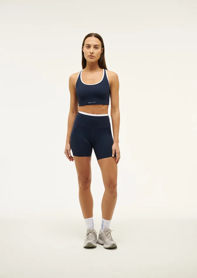 PE Nation Activewear Women STELLAR SPORTS BRA IN DARK NAVY