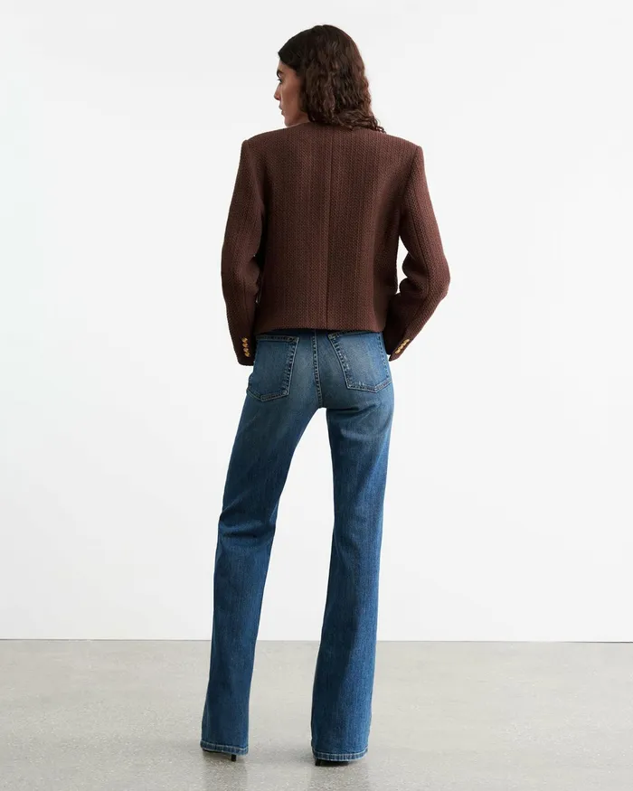 PAIGE JACKET Espresso Women Nili Lotan Jackets and Blazers