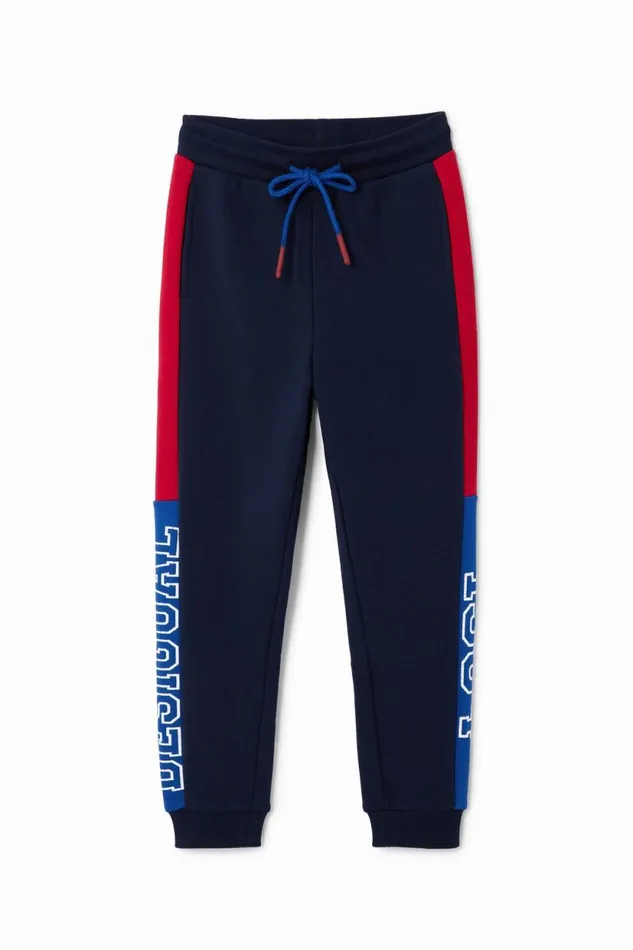 Pants and Jeans Kids Desigual Basketball Jogger Pants Blue
