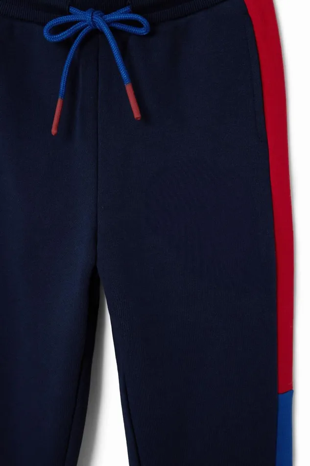 Pants and Jeans Kids Desigual Basketball Jogger Pants Blue