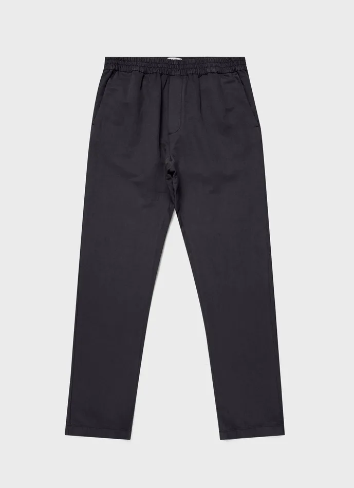 Pants Cotton Linen Drawstring Trouser Charcoal 8211 ussunspel Men