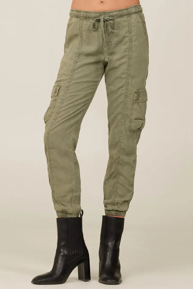 Pants Women Bella Dahl Cargo Track Pants 8211 Soft Army Pants Women Bella Dahl Cargo Track Pants 8211 Soft Army