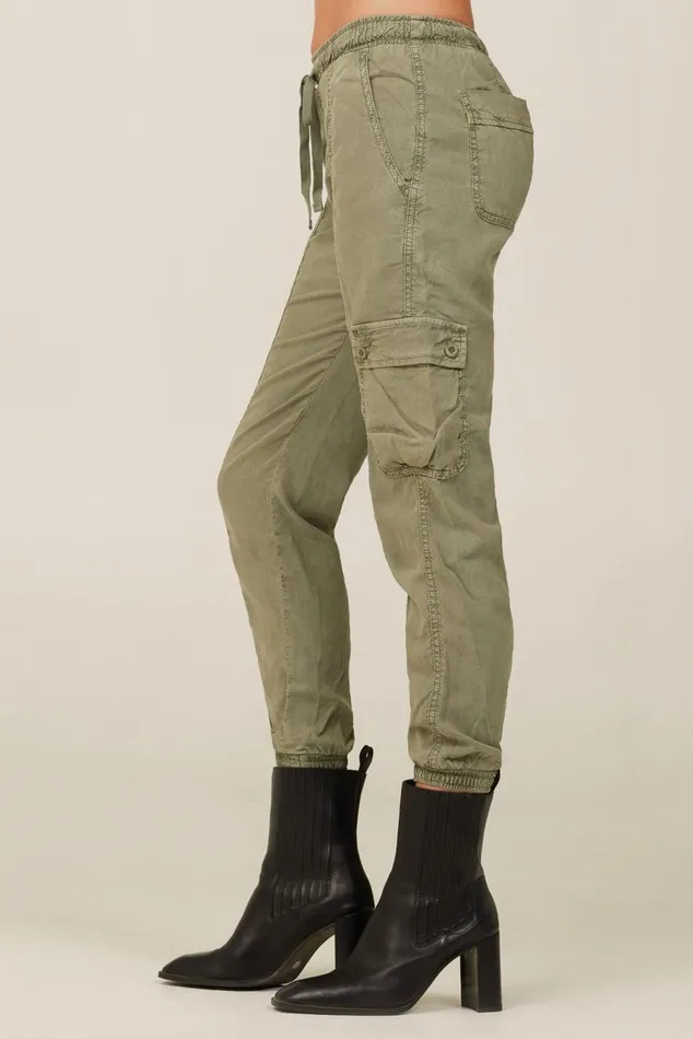 Pants Women Bella Dahl Cargo Track Pants 8211 Soft Army Pants Women Bella Dahl Cargo Track Pants 8211 Soft Army