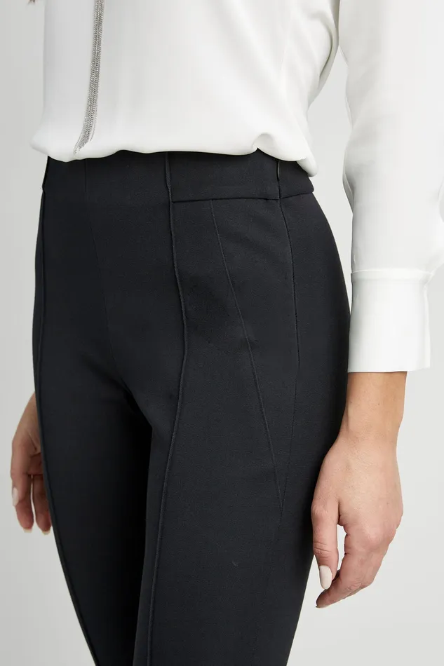 Pants Women Elie Tahari Contour Slim Pant BLACK