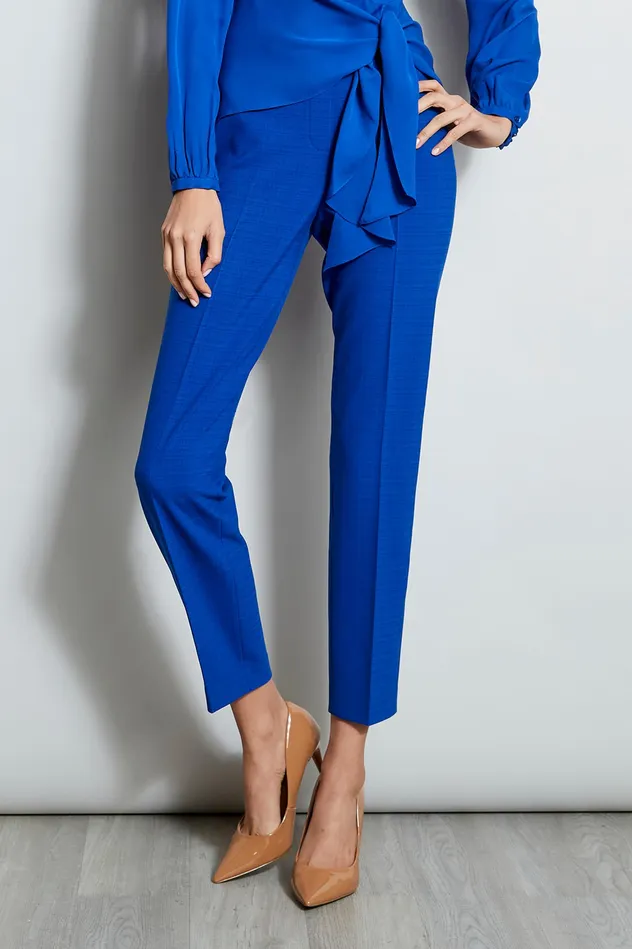 Pants Women Elie Tahari Slim Pant VIBE BLUE