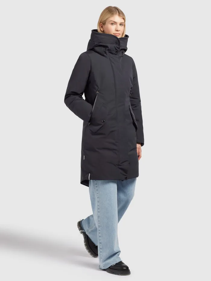 Parkas Women Mantel CHARLYN4 Grau Grau KHUJO