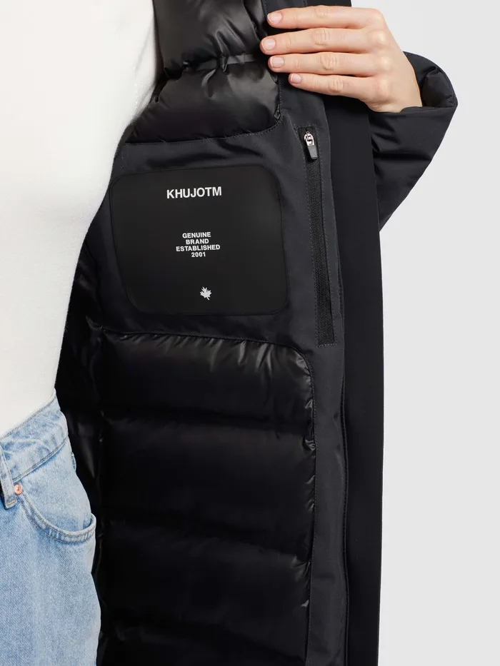 Parkas Women Mantel CHARLYN4 Grau Grau KHUJO