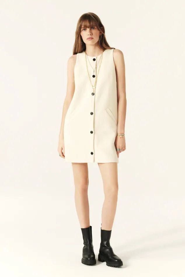 Parveen Dress Parveen OffWhite Women Baandsh Dresses