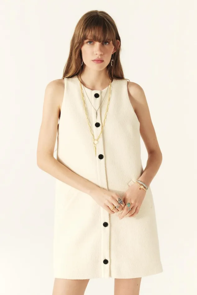 Parveen Dress Parveen OffWhite Women Baandsh Dresses