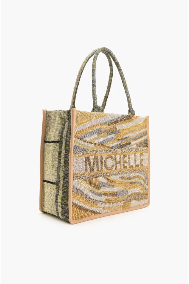 Personalize Golden Layers Tote Totes America and Beyond Women Personalize Golden Layers Tote Totes America and Beyond Women