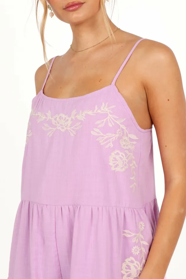 Petal and Pup Aniston Romper Pink Purple Women Jumpsuits and Rompers