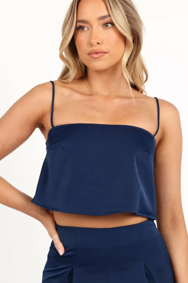 Petal and Pup Esmeralda Two Piece Set Navy Women Matching Sets