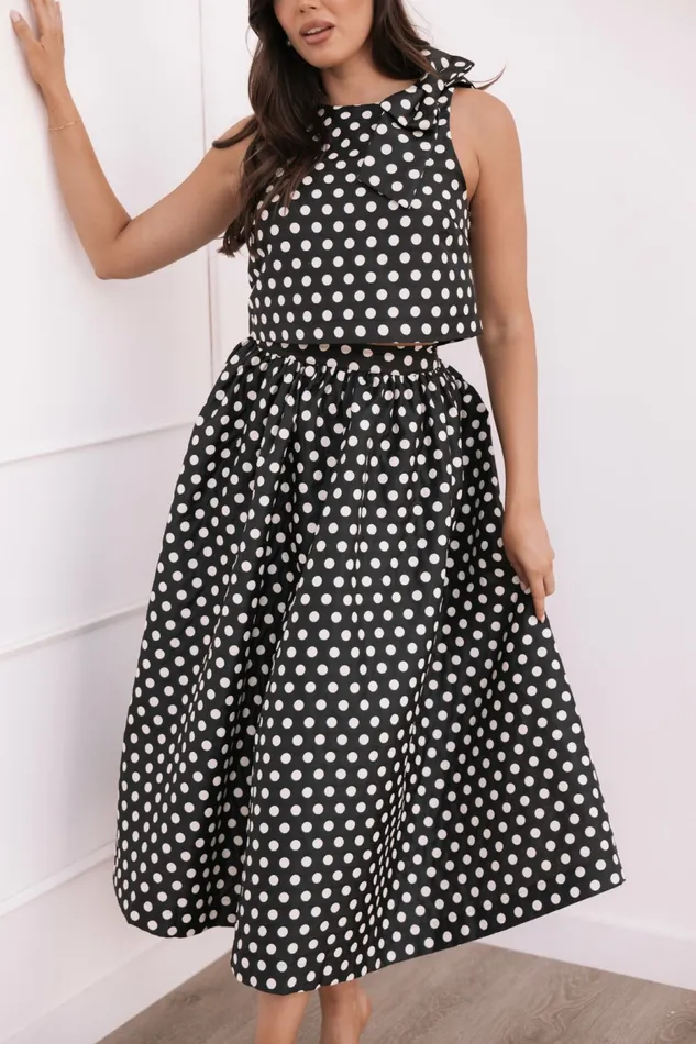 Petal and Pup Rhea Two Piece Set Black Women Matching Sets