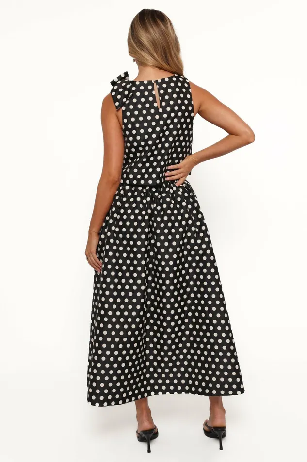 Petal and Pup Rhea Two Piece Set Black Women Matching Sets