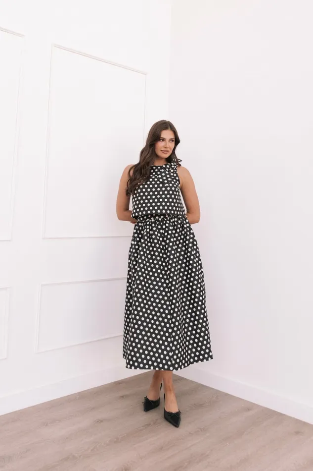 Petal and Pup Rhea Two Piece Set Black Women Matching Sets