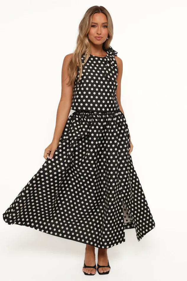 Petal and Pup Rhea Two Piece Set Black Women Matching Sets