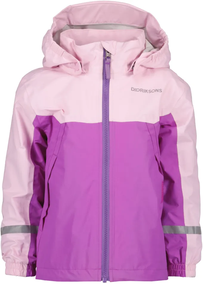 Pilvi Kids039 Jacket Tulip Purple Kids Didriksons Spring Jackets