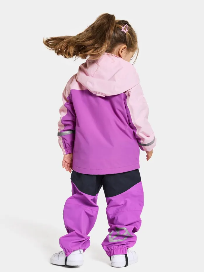 Pilvi Kids039 Jacket Tulip Purple Kids Didriksons Spring Jackets