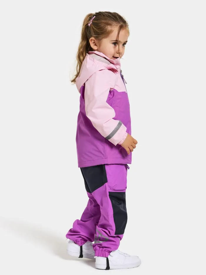Pilvi Kids039 Jacket Tulip Purple Kids Didriksons Spring Jackets